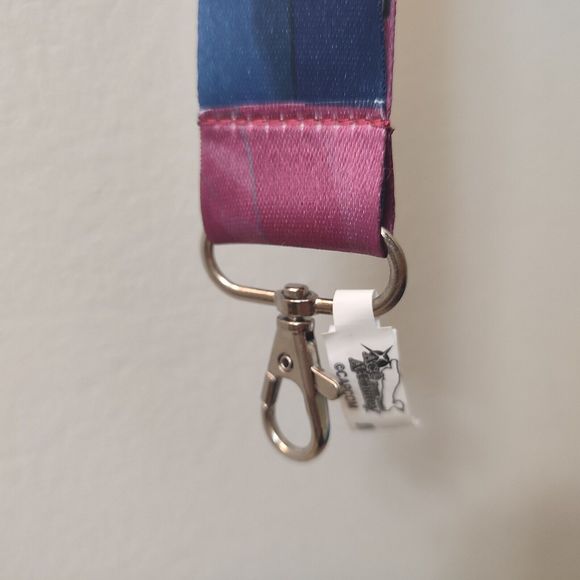 Ace Attorney Phoenix Wright Cloth Lanyard With Clasp Official Capcom Collectible - Picture 2 of 4